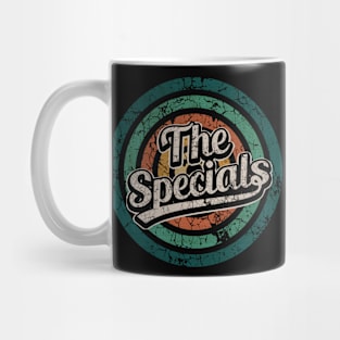 The Specials // Retro Circle Crack Vintage Mug
